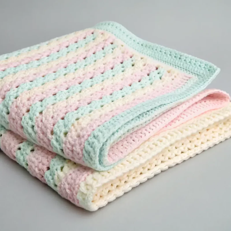 Knitted Baby Blanket