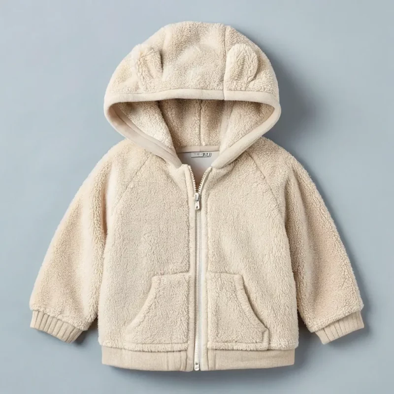 Warm Fleece Baby Jacket